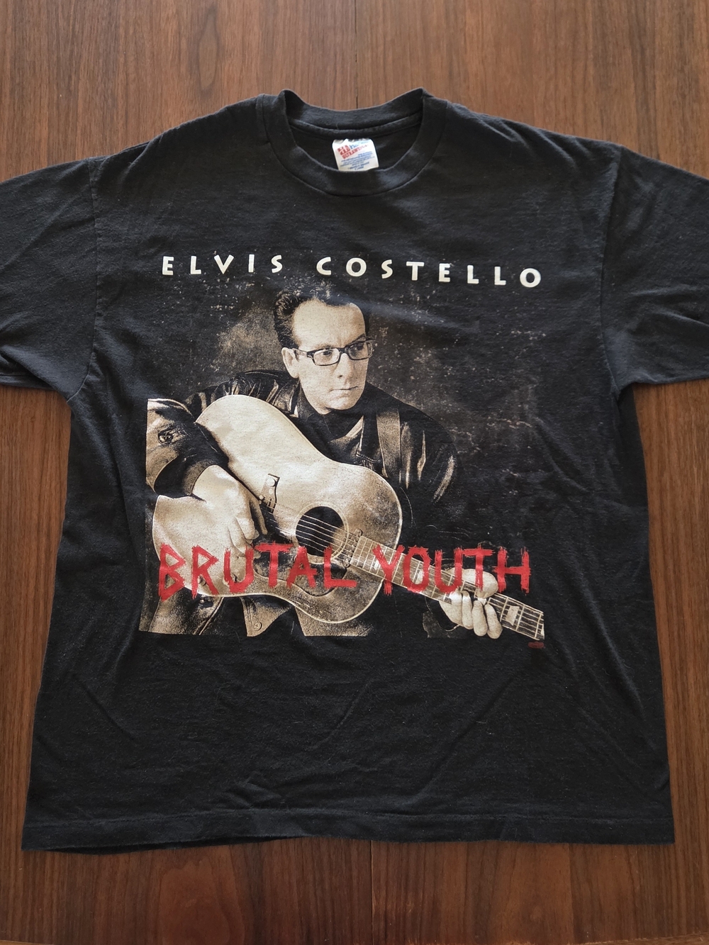 'Brutal Youth' Black Graphic Band T-Shirt